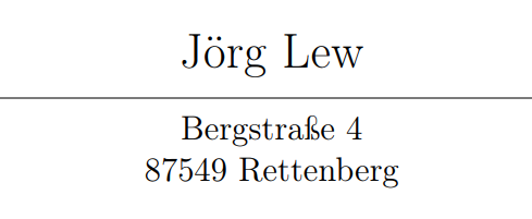 Joerg Lew, Allgaeu